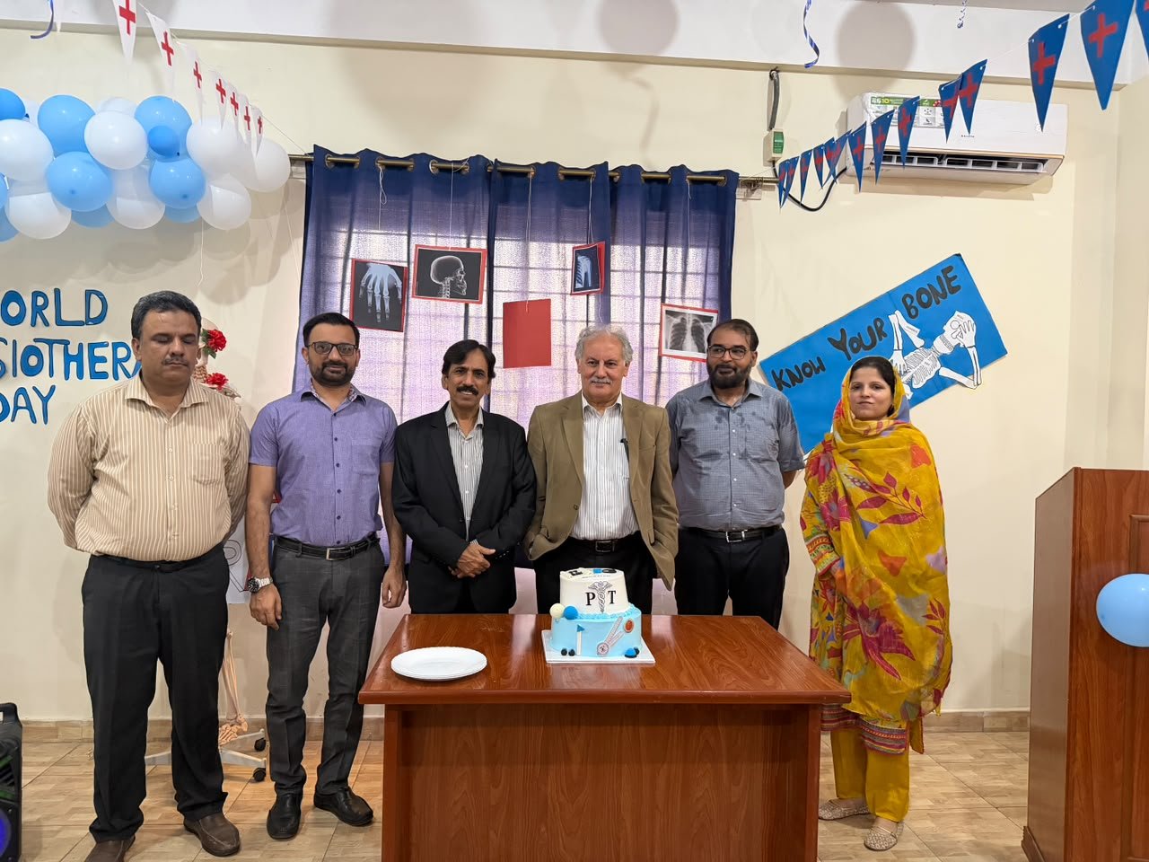 Celebrating World Physiotherapy Day at AG Niazi University!